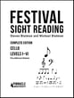 Festival Sight Reading: Cello P.O.D. cover